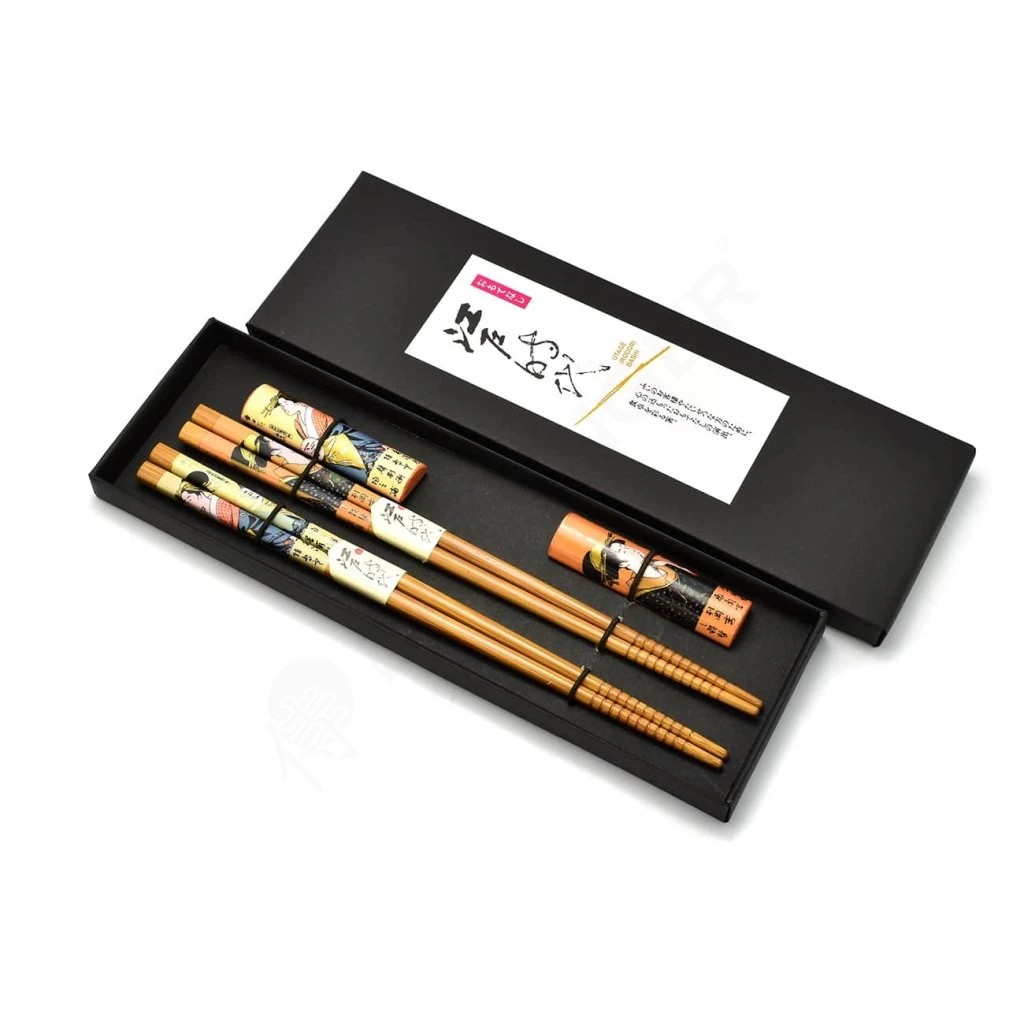 foto Sada j�deln�ch h�lek Geisha s podstavcem